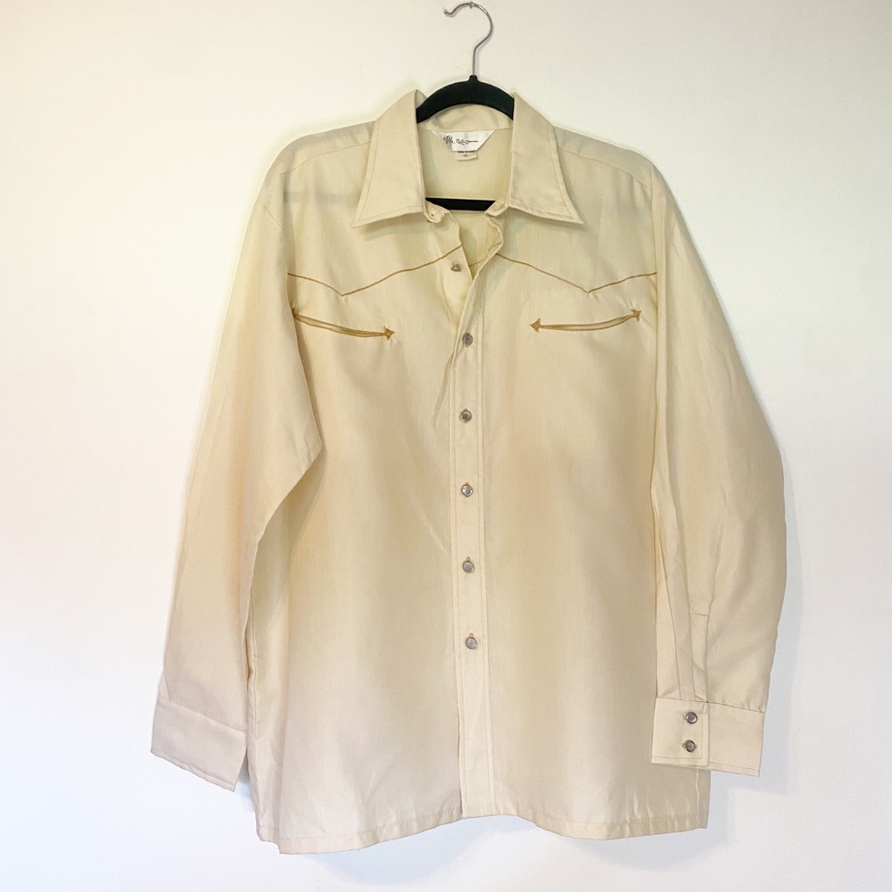 Vintage Mr. California Men's Western Button Down Shirt Size XL - Picture 1 of 5